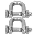 thumbnail image 2 of D Ring Anchor Shackle,   Solid Structure D-Shaped Shackle  For Worker For Electric Power Metallurgy, Petroleum, Machinery, Railways, 2 of 8