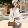 thumbnail image 6 of GAEKEAO Women’s Small Shoulder Bag Vegan Leather Crossbody Handbag with Adjustable Removable Strap, 6 of 7