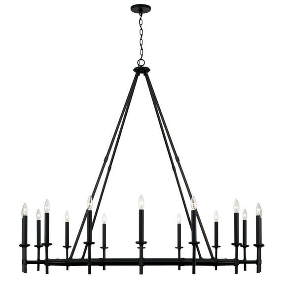 16 Light Chandelier In Transitional Style-52 Inches Tall And 60 Inches Wide Capital Lighting 445202Ih
