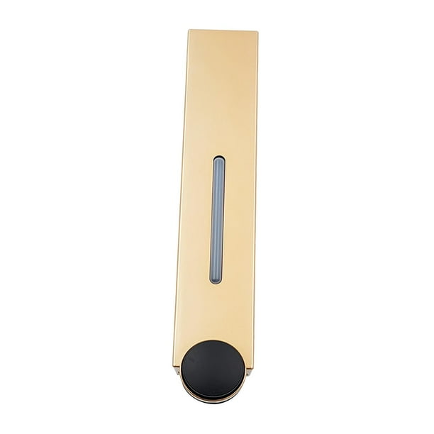 Dispensador de jabón de cámara para baño, ducha, loción, champú, gel, envase con bomba. Oro único