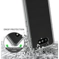 thumbnail image 4 of Case for LG Fortune 3, Clear [Aquaflex] Transparent Flexible TPU [Shock Absorbing] Cover for LG Fortune 3, Risio 4 (2020), 4 of 6
