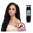 thumbnail image 2 of Freetress Crochet Braids 2x Soft Faux Loc Wavy - 20INCH, 2 20INCH, 2 of 5