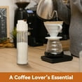 thumbnail image 7 of NiHome 16.9oz Sugar Dispenser with Automatic Pouring Switch for Home, Kitchen, Coffee Station, Large Capacity Glass Jar for Sugar, Coffee Creamer, Salt, Food-Grade Glass with Anti-Slip Ribbed Design, 7 of 7