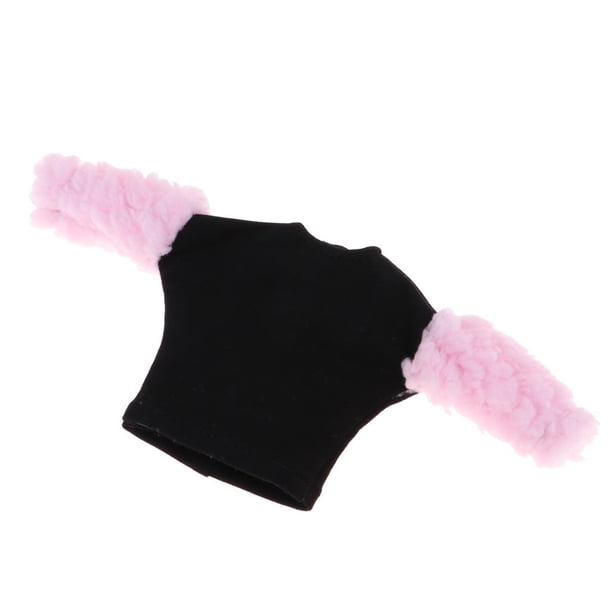 Jersey de manga empalme para informal de muñeca , yotijar Trajes de muñeca de moda de 12 pulgadas