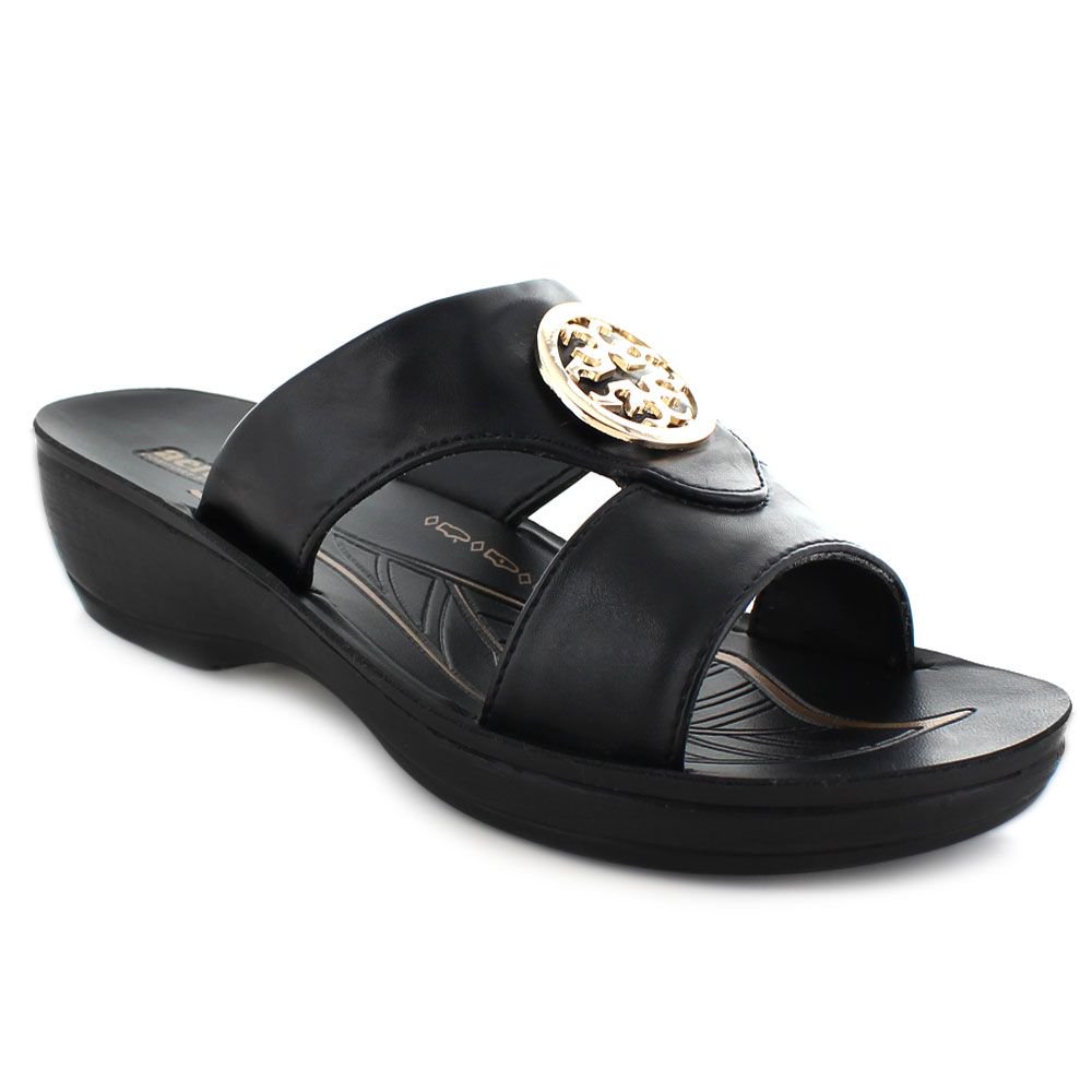 comfortable slide on sandals