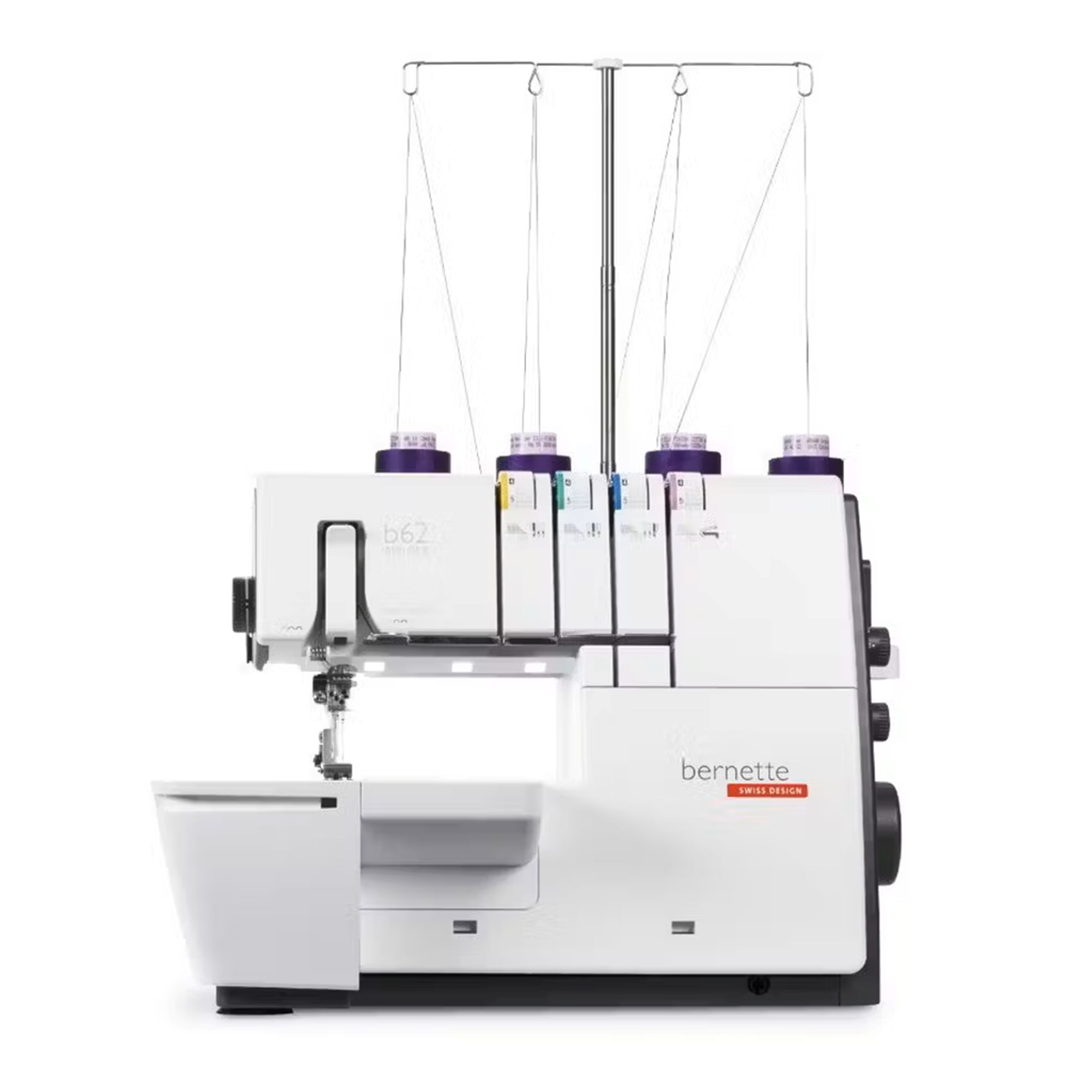 Bernette Airlock B62 Coverstitch Serger Machine with Air Threader and LED Light