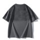 thumbnail image 4 of Blusas y camisas de manga corta y cuello redondo para hombre, blusas informales de verano con estampado, cuello redondo, manga corta, transpirables, blusas de poliéster para hombre., 4 of 4