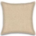 thumbnail image 3 of Herringbone Stripe Cotton Cushions Set of 2 Poly Filled With Zipper Machine Washable, 3 of 4