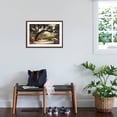 thumbnail image 3 of Art.com Napa Patio Art Print by Art Fronckowiak, Brown Frame Wall Art, 29" x 21", 3 of 5