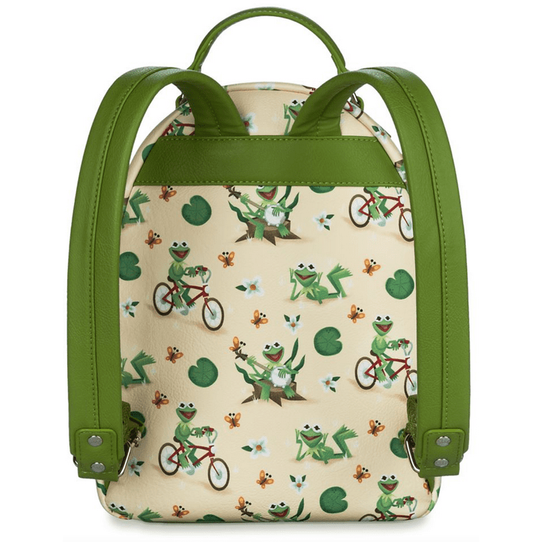 特価/完売前に【LOUNGE FLY】The Muppets Kermit バックパック The Muppets Kermit The Frog Drawstring Mini Backpack | Loungefly