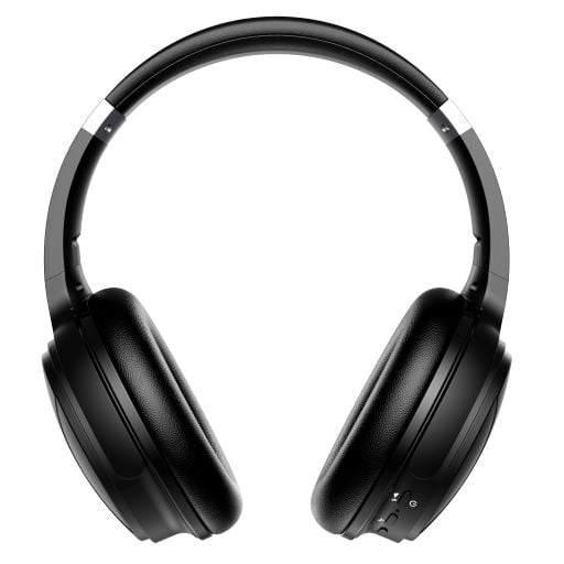 VILINICE Noise Cancelling Headphones, Wireless Bluetooth Over Ear  Headphones with Microphone, Black, Q8