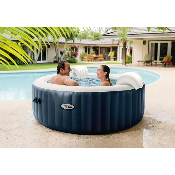 INTEX Ensemble de Massage à Bulles PureSpa® Plus pour 4 Personnes 77"