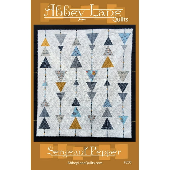 Sergeant Pepper Quilt Pattern by Marcea Owen and Janice Liljenquist for Abbey Lane Quilts