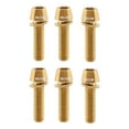 thumbnail image 2 of Juego de 6 pernos de vástago de bicicleta, pernos de vástago de manillar, accesorios prácticos, piezas portátiles, pernos de freno para bicicletas de Oro, 2 of 8