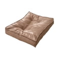 thumbnail image 2 of Waterproof Dog Bed Mat Cooling Summer Pet Bed Washable Brown Polyester Tufted Dog Cushion Pad for Small Medium Large Dogs Indoor Use Pet Comfort Accessory, 2 of 6
