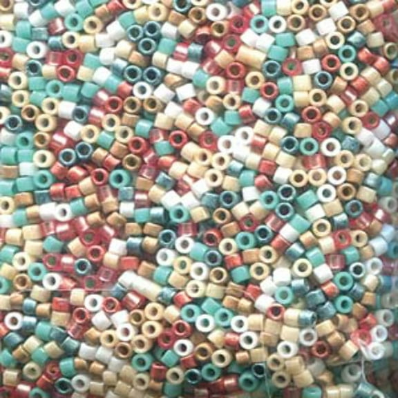 Mix Desert Coral Miyuki Delica Beads 11/0 DB-MIX9082-TB