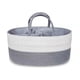 thumbnail image 1 of Bolsa de madre portátil multifuncional, bolsa de pañales de cuerda de algodón, bolsa de almacenamiento de pañales, canasta de almacenamiento de pañales para bebé, 1 of 4