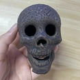 thumbnail image 5 of Halloween Human Skull Decoration Reusable Fire Pit Skulls For Campfire Favors, 5 of 5
