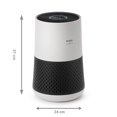 thumbnail image 4 of Purificador de aire Winix Zero Compact, CADR 250 m³/h, (hasta 50 m²) Filtro HEPA H13 y tecnología PlasmaWave. Reduce a 99,97% La fiebre del heno, alergia, polen, olores. para las habitaciones-Salons, 4 of 5