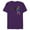 Purple, variant on Disney Channel Jessie - Short Sleeve Blended T-Shirt for Adults - Customized-Black