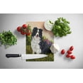 thumbnail image 2 of Carolines Treasures PPP3031LCB Border Collie Simplicity Glass Cutting Board - Large, 2 of 2