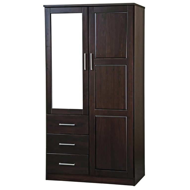 Derlyum mirrored shop wardrobe armoire
