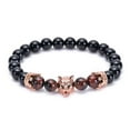 thumbnail image 3 of Brazalete Cabeza de Lobo Negro Refleja Temperamento Más Brazalete Negro Wmkox8yi  sjalhkljlk1602, 3 of 3