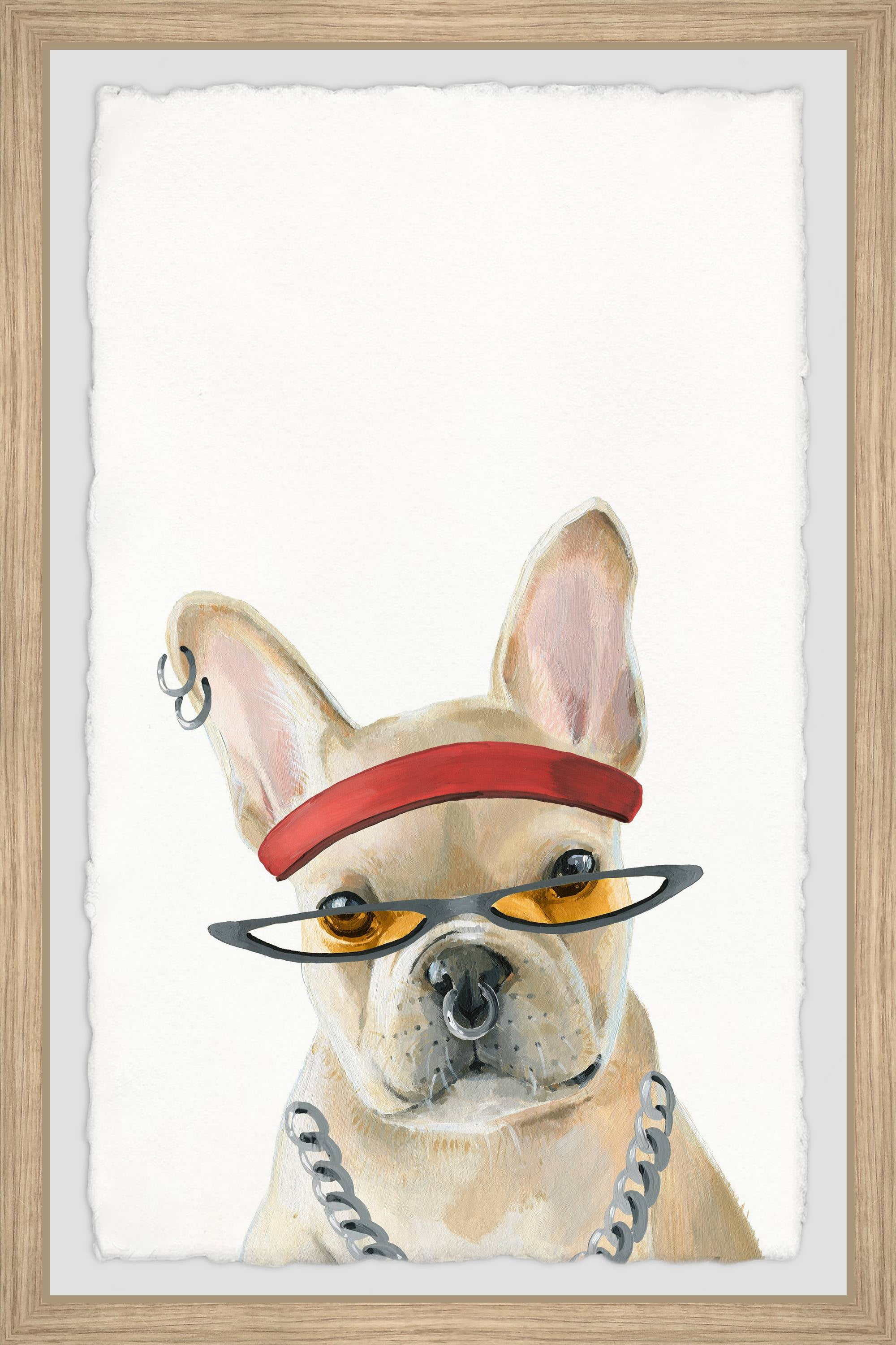 "Gangsta" Framed Painting Print