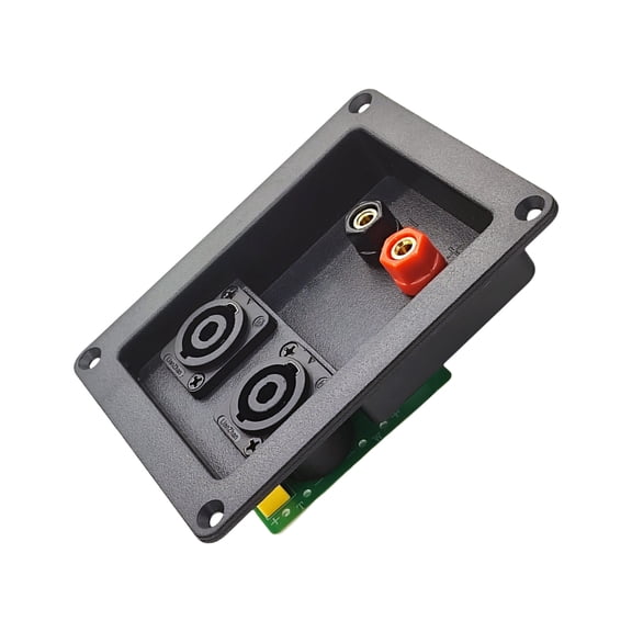 KP-12 Professional 2 Way Crossover Supports 4Ω/8Ω Impedance Adaptation for Loudspeaker with 300W Power Handling