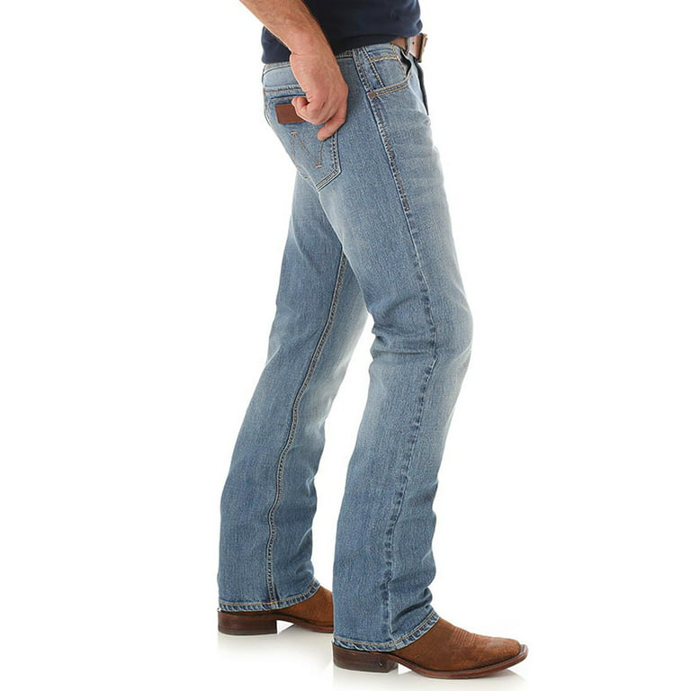 Wrangler Men's Retro Slim Fit Straight Leg Jeans