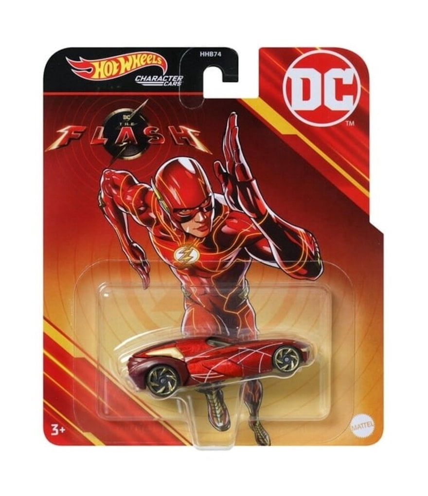 Hot Wheels DC Super Heroes Character Cars Complete Set of 6 Diecast Vehicles Bundle from HHB74-956J Release
