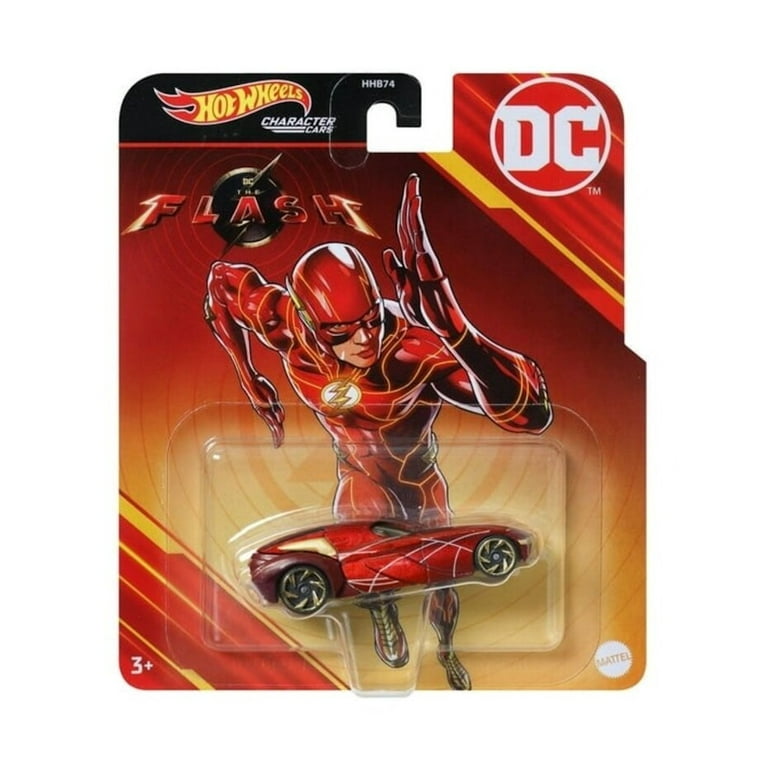 Hot Wheels DC Super Heroes Character Cars Complete Set of 6