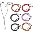 thumbnail image 1 of 6 Pcs Glasses Cords Male Glasses Cord Women Glasses String Glasses Strap Eyeglasses Strap Eyeglasses Chain Glasses Cord Adjustable Glasses Cord Universal, 1 of 5