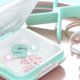 thumbnail image 4 of 2Pcs Mini 4 Grid Pill Cases Organizer Black White Purse Assembly Easy to Use Baoblaze none, 4 of 8