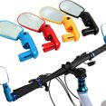 thumbnail image 4 of Yuarrent 1 par de espejos retrovisores para bicicleta, accesorios para bicicleta, manillar de bicicleta de montaña, gran angular, espejos retrovisores Ciclismo azul Yuarrent OD2899-03, 4 of 6
