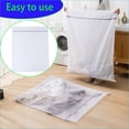 thumbnail image 4 of 4 Pieces Jumbo Mesh Laundry Bags, 2*（44 x 36 ）and 2*（24 x 32） In Large Mesh Wash Bags Zippered Garment Bag for Washing Machine Garment Dirty Clothes Washer Dryer Net Protector, 4 of 4