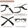 thumbnail image 5 of VIDEBLA 6 Pack Blue Light Blocking Reading Glasses Men Women Spring Hinge Quality Reader, 5 of 8