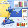 thumbnail image 3 of Navy Blue Drawing Projector Set for Kids Boys, Drawing Board Toys for Ages 3 and Up, 3 of 6