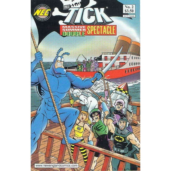 Tick's Massive Summer Double Spectacle, The #2 VF ; NEC Comic Book
