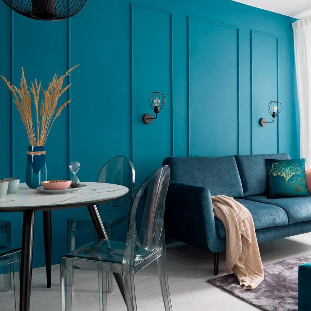 Heavenly Collection Smoke Plastic Armless Chair