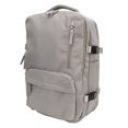 thumbnail image 1 of Grand Sac à Dos de Voyage à Main, Sac à Dos de Voyage Portable Léger pour Femmes avec Poche Zippée Cachée Imperméable pour Ranger les Bagages Noir, Gris, 1 of 7