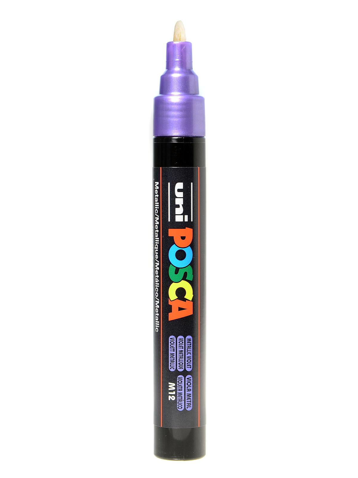 Paint Markers PC5M, medium, metal violet (pack of 12