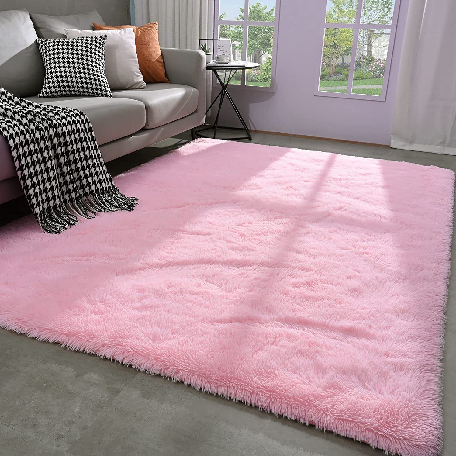 4 X 6 Feet Fluffy Shaggy Area Rugs For Bedroom Living Room Ultra Soft 4 X 6 Feet Fluffy Shaggy Area Rugs For Bedroom Living Room Ultra Soft