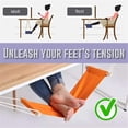 thumbnail image 5 of YMTQ Under Desk Foot Hammock Office Adjustable Home Office Study Footrest Desk Swing, 5 of 8