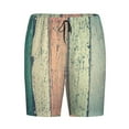 thumbnail image 4 of Gaeub Hardwood Printed Men's Short Pajama Pants, Lightweight Lounge & Sleep Bottoms Keep You Cool - X-Large, 4 of 9