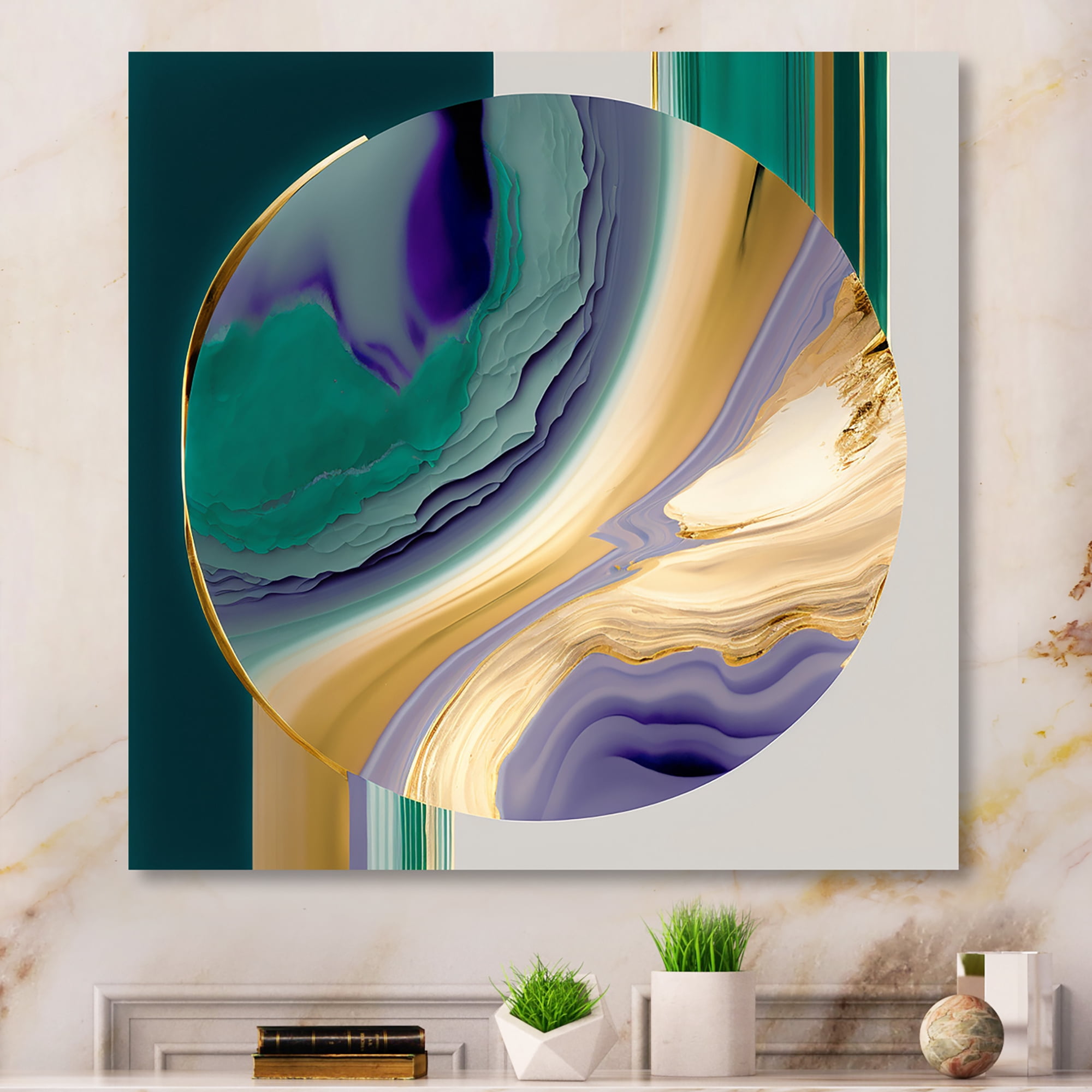 Designart Bold Expression Art II Canvas Wall Art