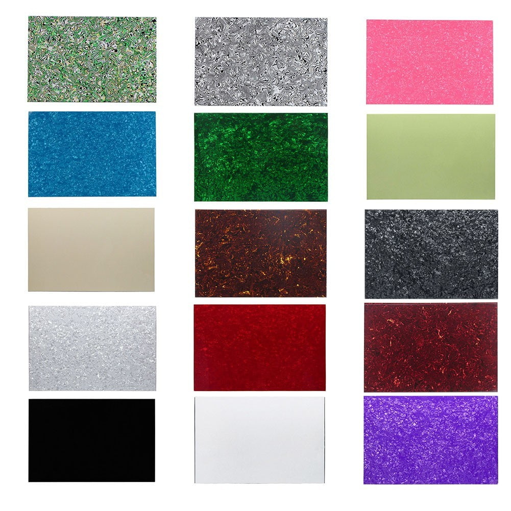 Blank Pickguard Sheet Electric Guitar Scratchplate Diy Material 44 X 29cm 3 Ply