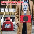 thumbnail image 6 of XYX Case for Lenovo Tab P11 Pro Gen 2 2022 11.2 inch(TB-138FC/TB-132FU), 360 Degree Rotating Hand Grip Shockproof Cover with Shoulder Strap, Red, 6 of 7