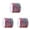 Pink 3PCS, variant on Elastic Band For Bracelets Nylon Cord 0.8 Mm X 100 M Colourful Elastic Thread Round Cord Bead Cord Rainbow For DIY Crafts Jewellery Making Necklaces