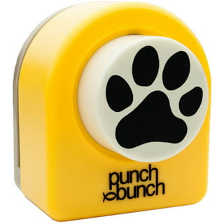 Tag Punch Gift Tag Puncher 3 in 1 Tag Punch Tag Shape Lever Action Craft  Punch for Paper Crafting Round